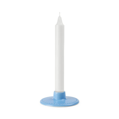 Bougeoir en porcelaine de table Rhombe