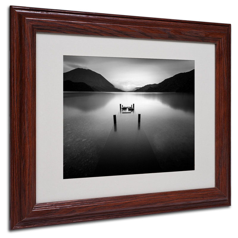 « sengtigahama », reproduction de photo encadrée, H 16 po x l 20 po x P 0,5 po, Brun