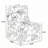 Flannel Single Side Chair,Armless Dining Chair,Accent Chair-765395312