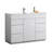 Ebling 47.5'' Single Bathroom Vanity with Acrylic Top-541947232
