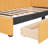 Yellow Linen Upholstered Daybed With 2 Storage Boxes - Bed Frame, , No Box Spring Required For Extra Function Practical Bedroom-1498034392