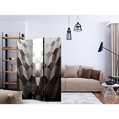 Brousseau 172cm H Folding Room Divider