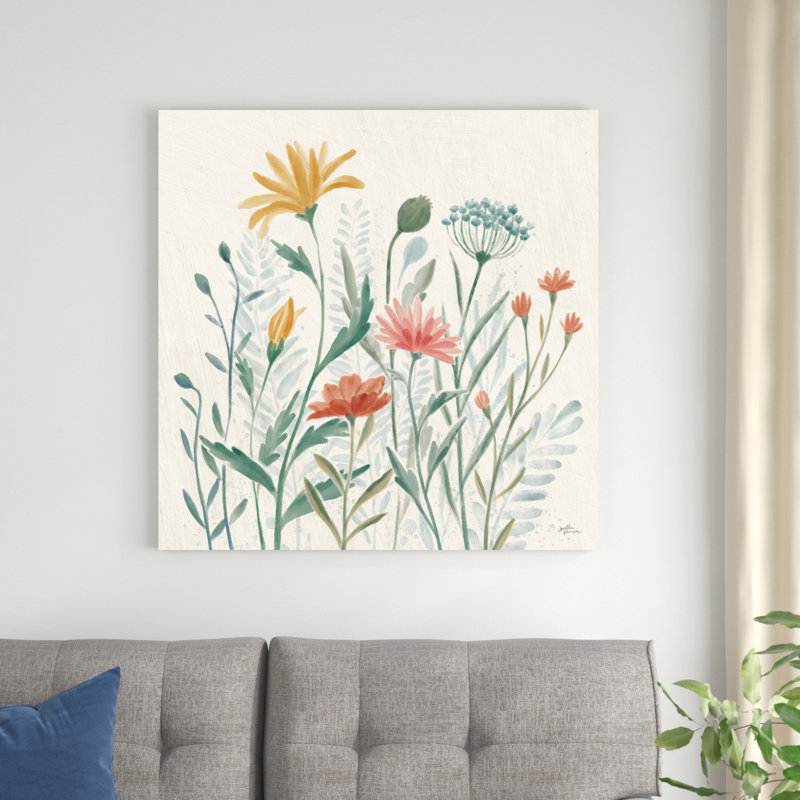 Wildflower Vibes III, H 36 po x l 36 po