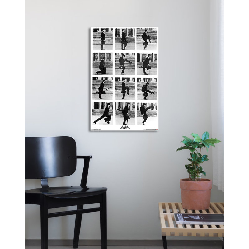 " Monty Python ", Wrapped Canvas, 34" H x 22.25" W x 0.05" D