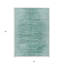 Tapis extérieur lavable abstrait bleu turquoise et turquoise 3 pi x 5 pi