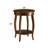 Aberta Walnut Finish Accent Table