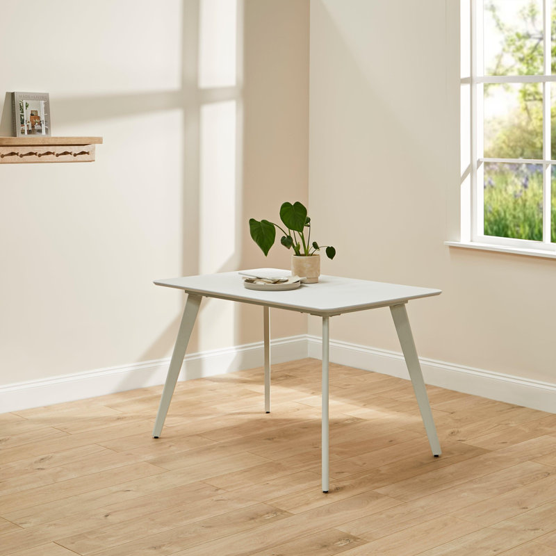 Kayleigh Dining Table, Pure White