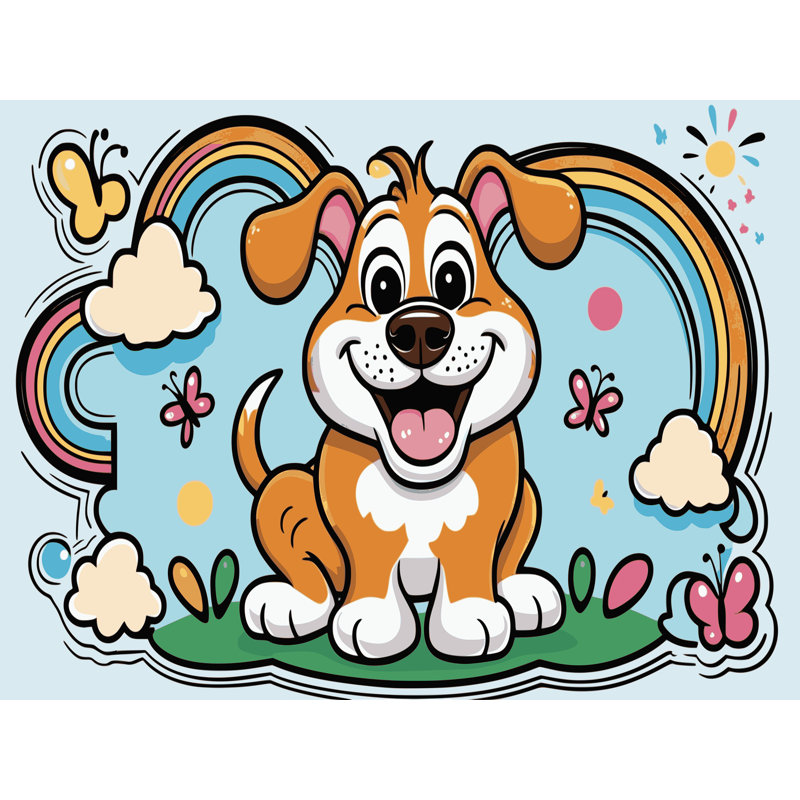 Tapis pour enfants Isabelle & Max ™, Rectangle 6 pi x 9 pi