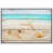 White Floater Framed