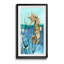 Delray Seahorse I - peinture encadrée-362471407-362471394