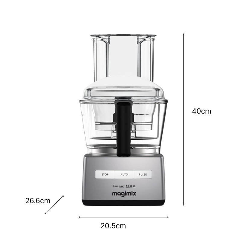Magimix 3200XL Food Processor, Satin