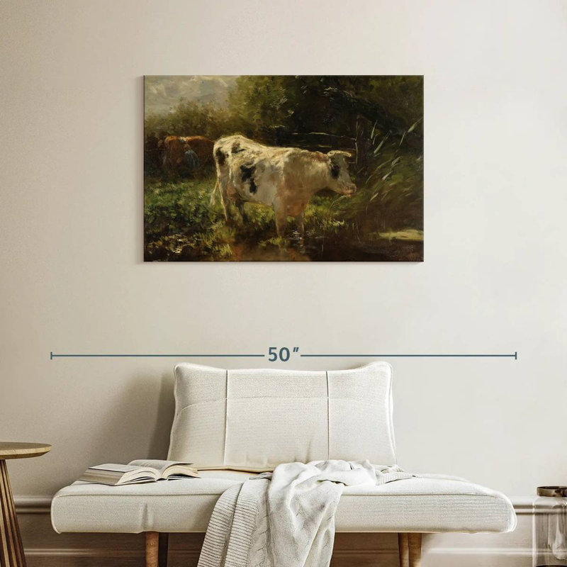 Vache simple Brampt, H 24 po x l 36 po