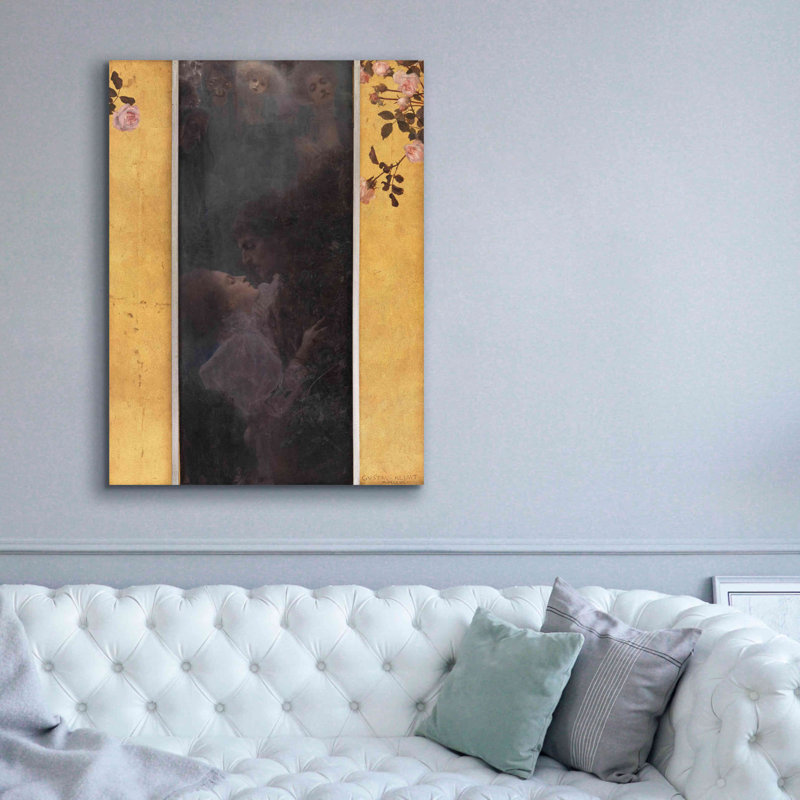 Evangela " Liebe copy " Print, 54" H x 40" W x 1.5" D