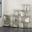 Étagère à livres en plastique H 29,5 "x l 23,6" Creekside-98104134-105401851