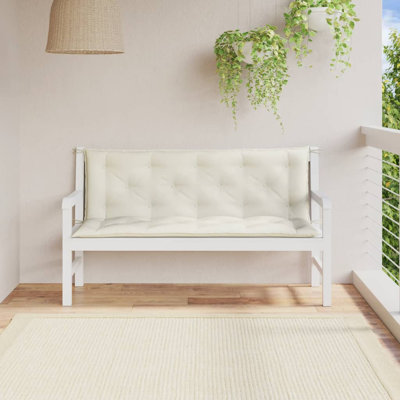 Ensemble de coussins de banc de jardin 2 pièces Red Barrel Studio®