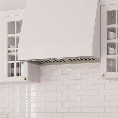 90 - 600 CFM 36 Inch Wide Range Hood Insert with an 18 Inch Depth