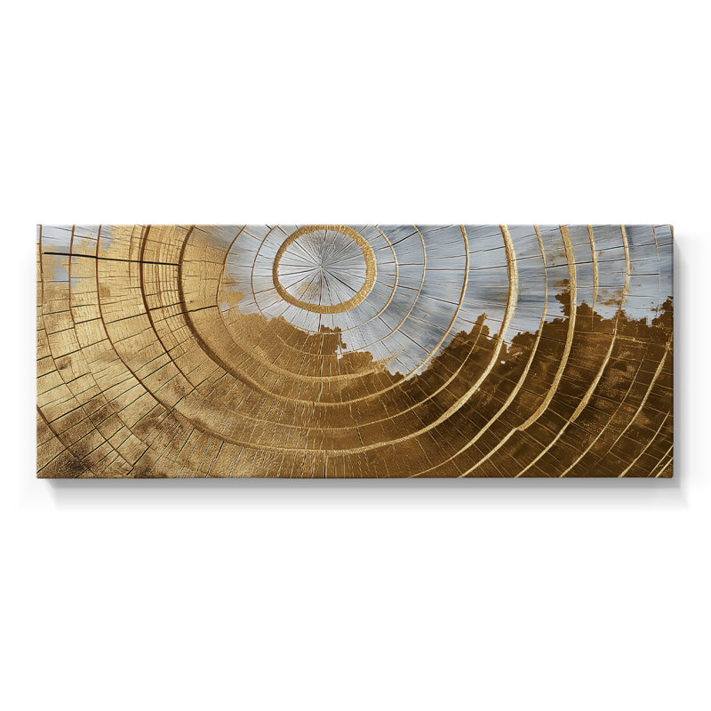 Toile tendue avec châssis abstrait Series # XXIX-Abstract, H 12 po x l 30 po