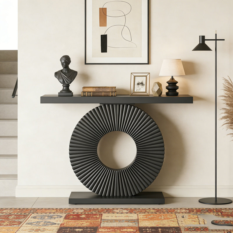 Wood Console Table
