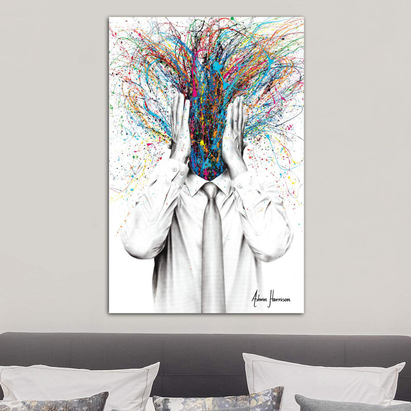 Mindfulness by Ashvin Harrison - Wrapped Canvas Print, 101.6 cm H x 66.04 cm W x 3.175 cm D