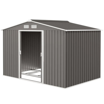 Spacious Garden Tool Metal Shed
