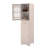 Tall Bathroom Cabinet, Freestanding Storage Cabinet with Drawer and Doors, MDF Board, Acrylic Door, Adjustable Shelf-57544590