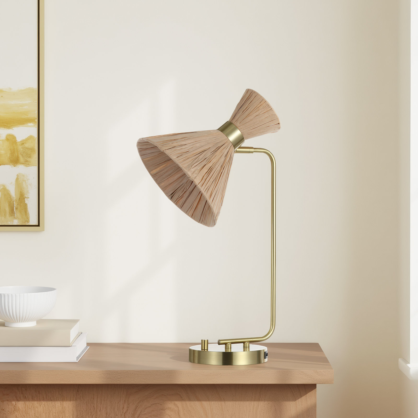 Cristo Iron USB Desk Lamp