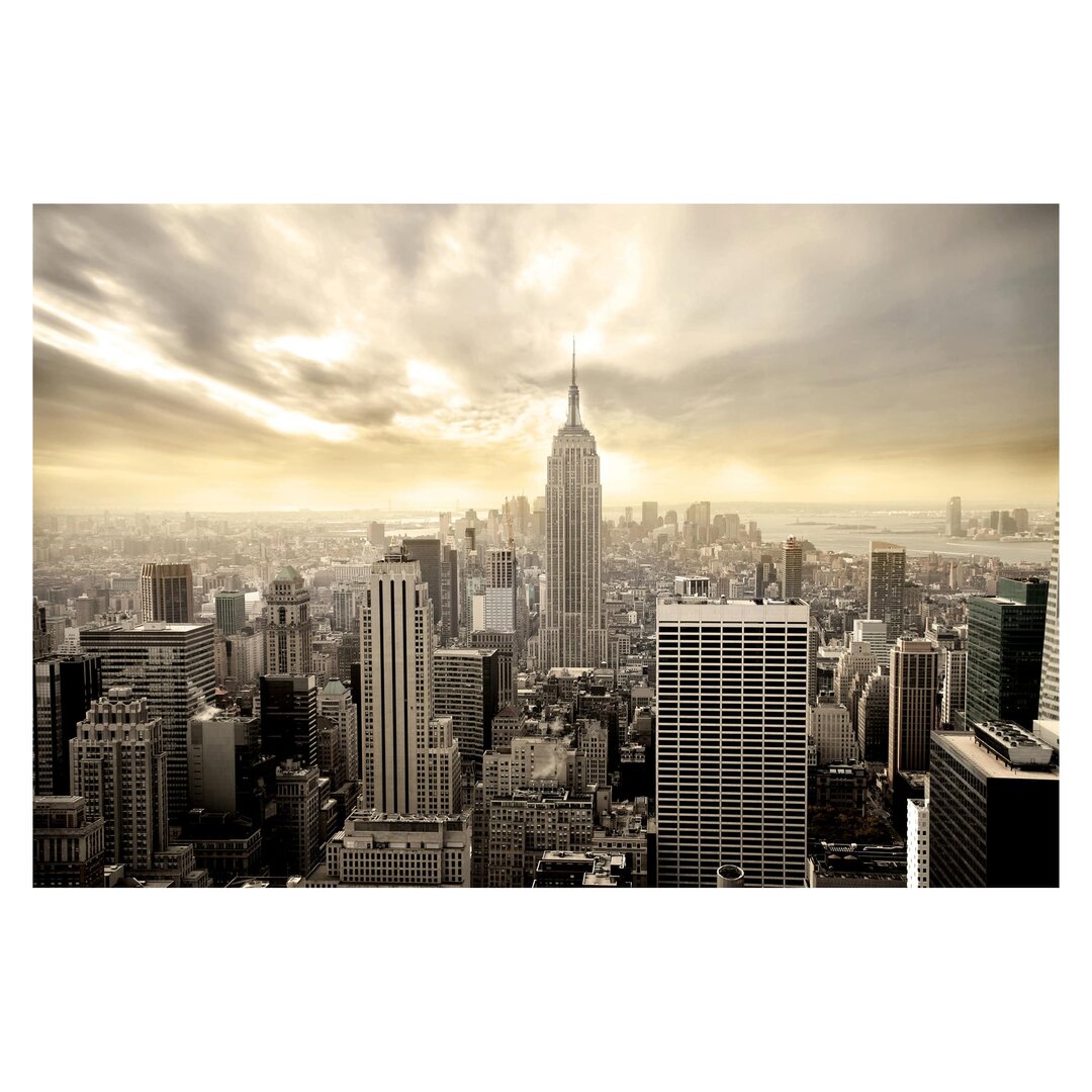 Matte Fototapete Manhattan Dawn 1,9 m x 288 cm