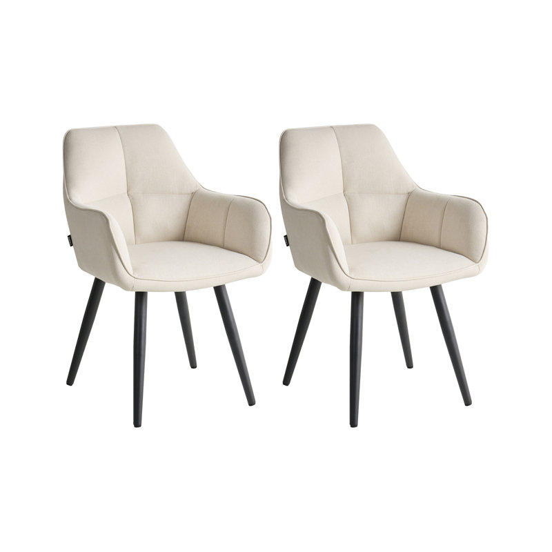 48 cm H Armchair in Beige, Light Beige