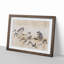 Two Horses Playing by Kano Tan'yu - Picture Frame Painting Print-55614463-55614458