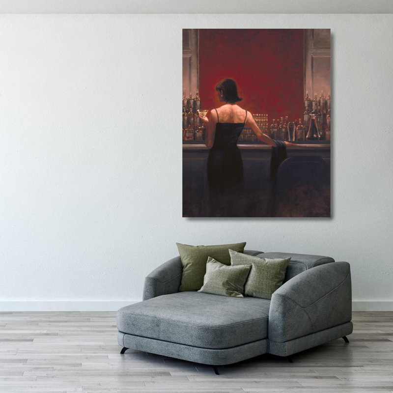 Evening Lounge, 36" H x 28" W