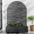 Arch Metal Planter Box with Trellis with Wheels-1181567643