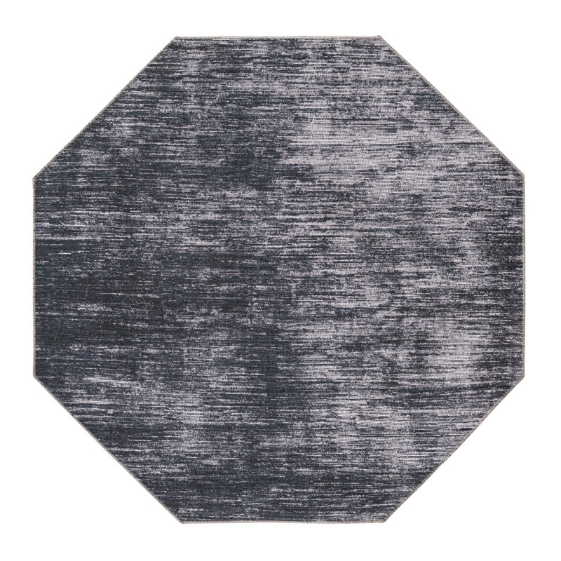 Monroy Chenille Indoor Rug, Octagon 5' x 5'