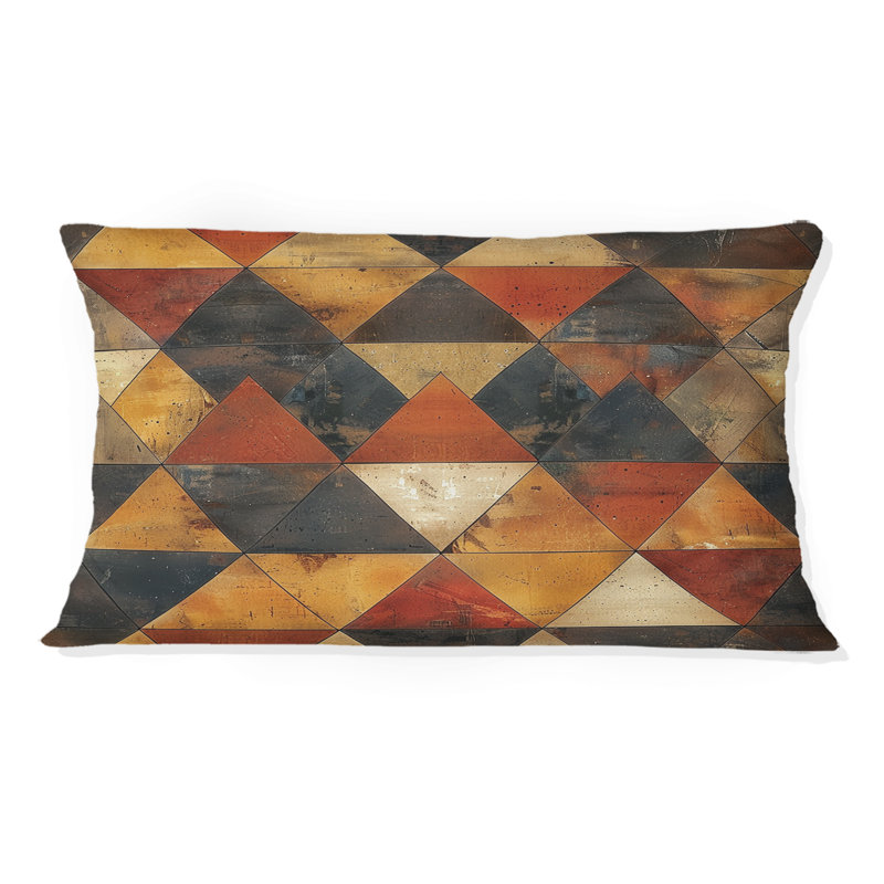 Triangle - Glam Lumbar Pillow