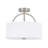 2-Light Dimmable Drum Semi Flush Mount-1824699838