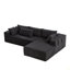 Ensemble de canapé modulaire en chenille Modern