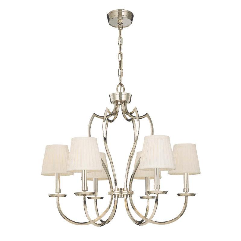 Wickford 1 - Light Chandelier, Aged Brass
