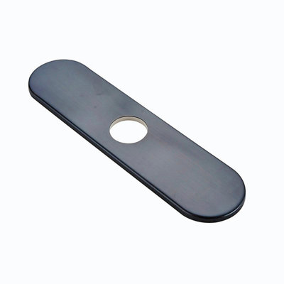 10,2 po X 2,5 po X 1,34 po Écusson en laiton pour évier de cuisine
