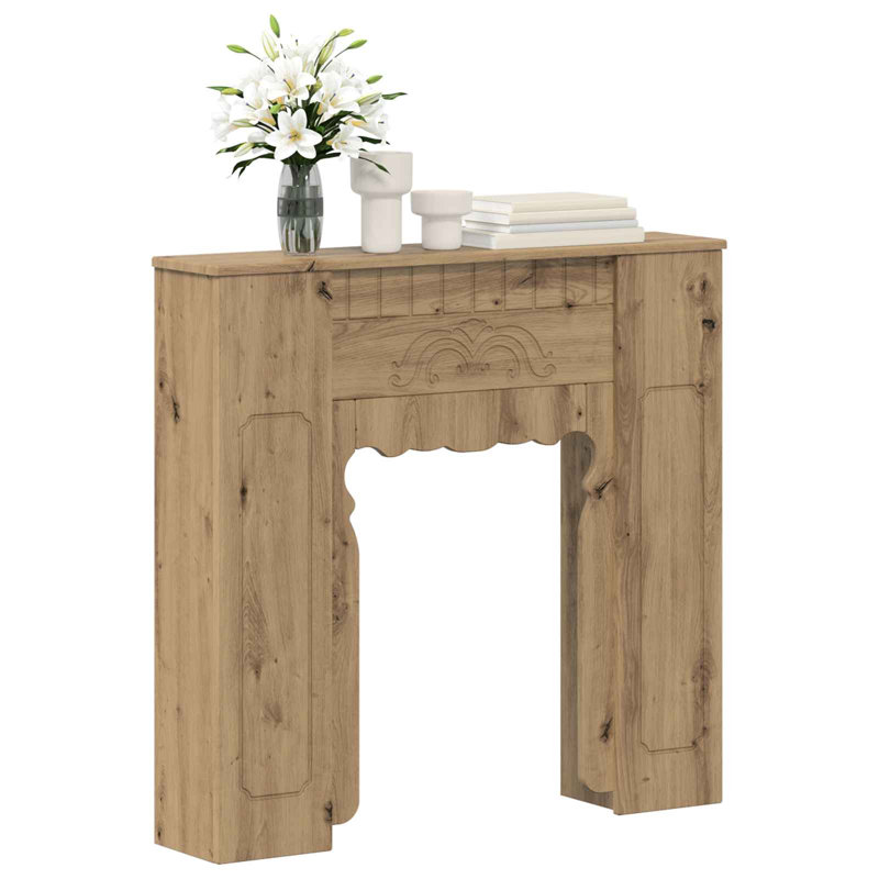 Fireplace Mantel, Artisan Oak