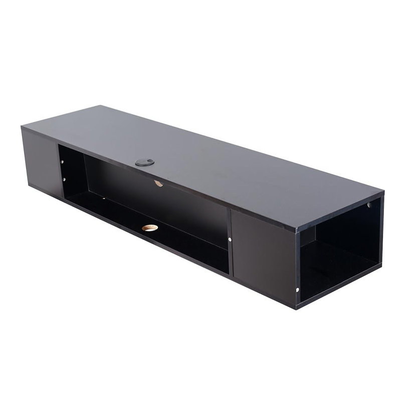 Unfinished TV Stand for TVs up to 55", Black