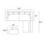 Rogers Upholstered L-Shaped Sectional Right Hand Facing-1536338995