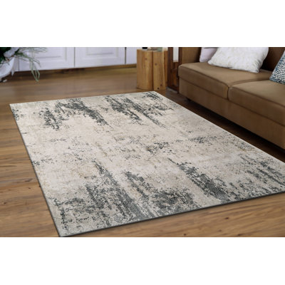 Tapis gris Grisby