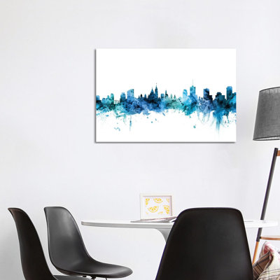 Ottawa, Canada Skyline by Michael Tompsett - Wrapped Canvas Gallery-Wrapped Canvas Giclée