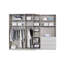Wavero 5-6 Hinged Door Wardrobe in 3 colours 3 Drawer INCL. Delivey and Assembly-104828342-100795266