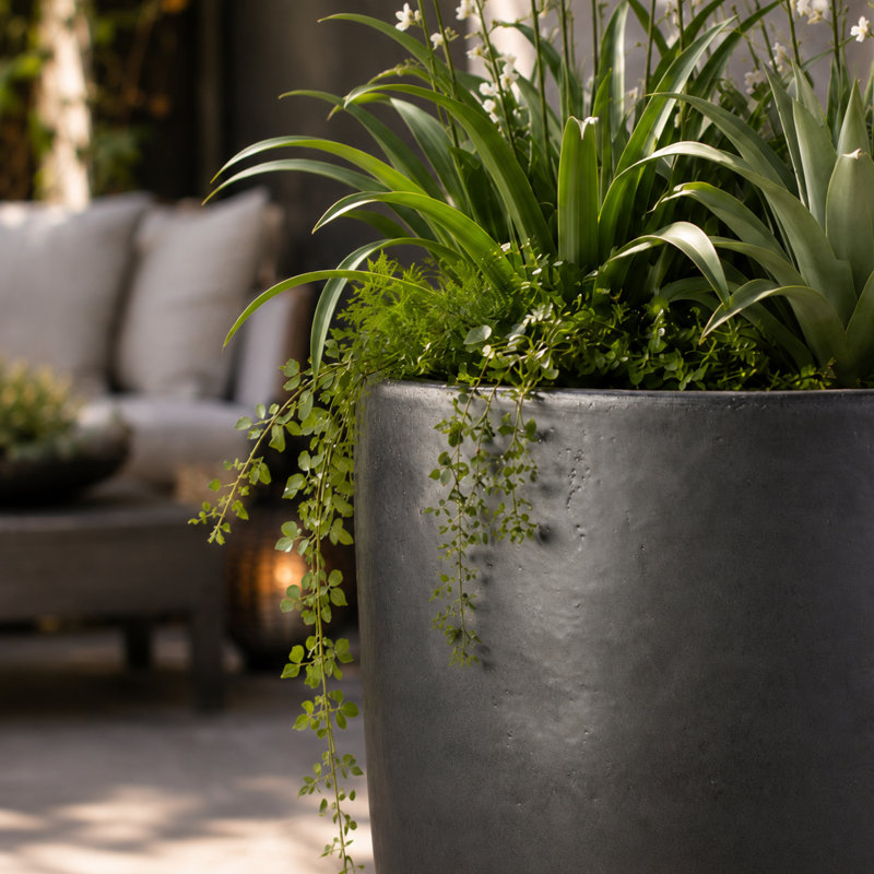 Vestro de 61 cm de hauteur - Anthracite, 26" H x 24" W x 24" D