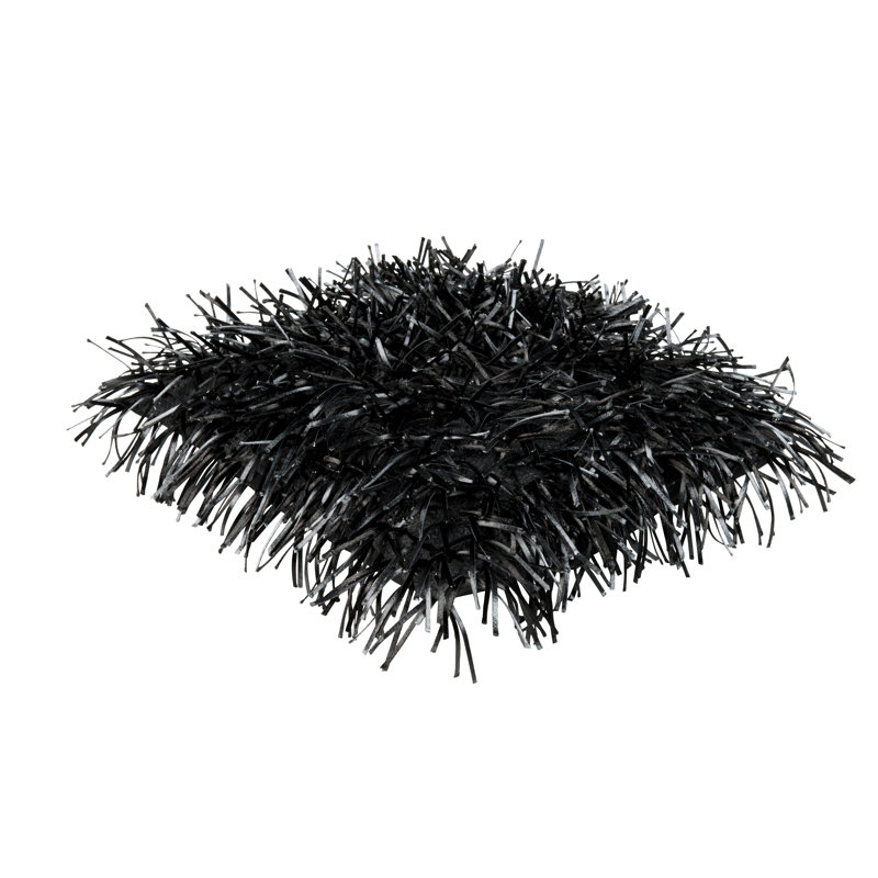 Oslo Throw Pillow, Black