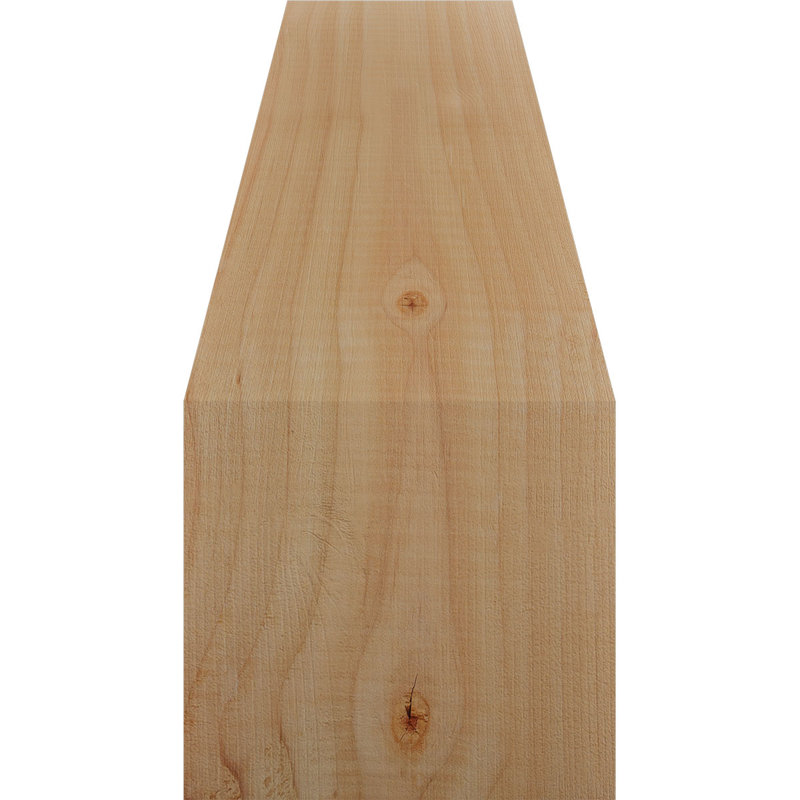 Attelle de genou olympique, Sapin de Douglas, H 14 po x l 5,5 po x P 14 po, Attelle lisse