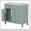Meuble-lavabo 36 po avec lavabo en résine