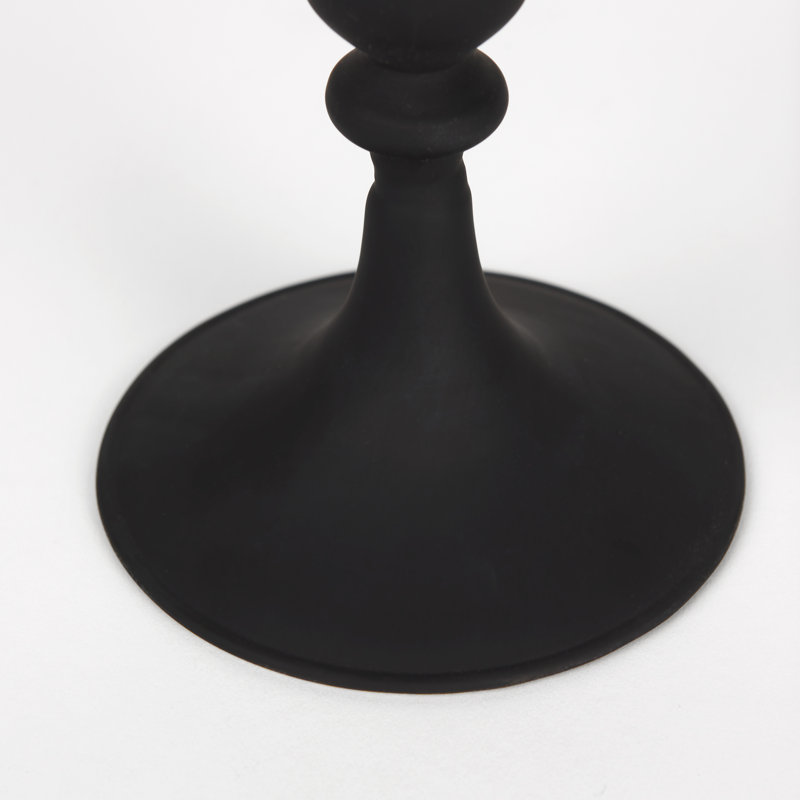 Loudon Metal Tabletop Candlestick, 8" H x 4" W x 4" D