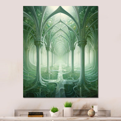 " Infinite Archways Surreal Architecture I "