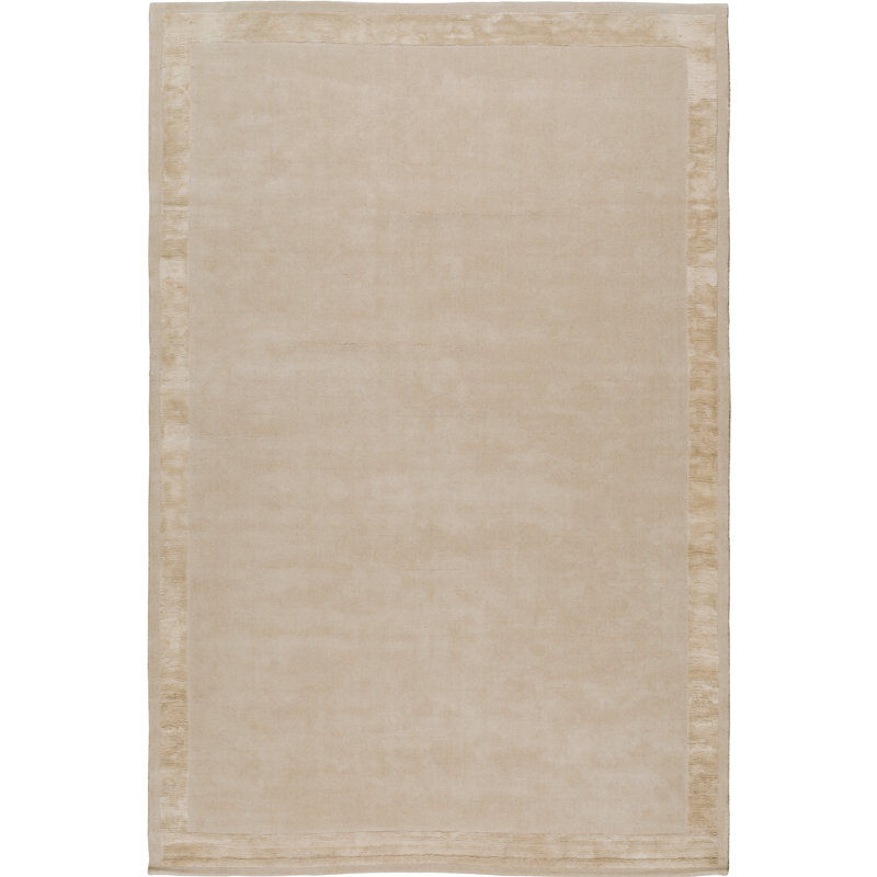 Farrow & Ball Silk Border Princedale Pale Area Rug, Rectangle 6' x 9'